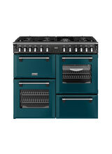 STOVES 444412019 Richmond Deluxe 100cm Dual Fuel Range Cooker - Deep Marine