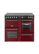 STOVES 444412026 Richmond Deluxe 100cm Induction Range Cooker - Garnet Red