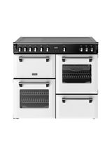 STOVES 444412022 Richmond Deluxe 100cm Induction Range  Cooker - Ice White