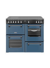 STOVES 444412023 Richmond Deluxe 100cm Induction Range Cooker - Twilight Blue