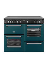 STOVES 444412037 Richmond Deluxe 110cm Induction Range Cooker - Deep Marine