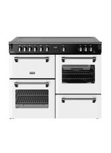 STOVES 444412034 Richmond Deluxe 110cm Induction Range Cooker - Ice White