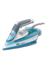 BRAUN BN5008 TexStyle Series 5 2800W Steam Iron - Blue