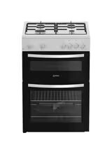 INDESIT ITG6GW 60cm Twin Cavity Cooker - White