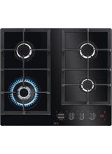 AEG HKB64450NB 8000 Flamelight Gas on Glass Hob 60cm
