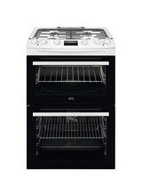 AEG CKX6540ACW 5000 Dual Fuel SurroundCook Cooker White