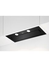 AEG DGE5861HB Hob2Hood 80cm Canopy Cooker Hood Black