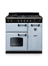 RANGEMASTER CL90DFPMSB/CM1 Classic 90cm Dual Fuel Misty Blue/Chrome