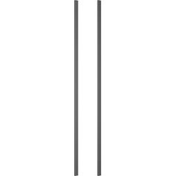 NEFF Z9802PFDY0 Hob Flex Design Kit, 52.6 cm, Deep Black