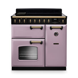 RANGEMASTER CLDL90EIPHTH/AB1 Classic Deluxe 90cm Induction Heather/Antique Brass