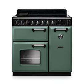 RANGEMASTER CLDL90EIPMGR/CM1 Classic Deluxe 90cm Induction Mineral Green/Chrome