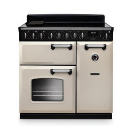 RANGEMASTER CLDL90EIPPCR/CM1 Classic Deluxe 90cm Induction Pale Cream/Chrome