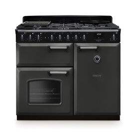 RANGEMASTER CLDL100DFPSLT/CM1 Classic Deluxe 100cm Dual Fuel Slate/Chrome