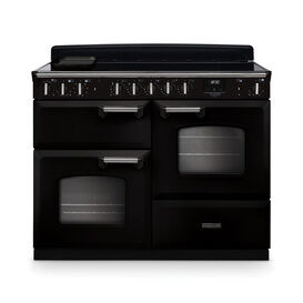 RANGEMASTER CLDLO110EIPGBL/CM1 Classic Deluxe 110cm OC Induction Black/Chrome