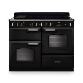 RANGEMASTER CLDLO110EIPCBL/CM1 Classic Deluxe 110cm OC Induction Charcoal Black/Chrome