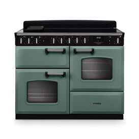 RANGEMASTER CLDLO110EIPMGR/CM1 Classic Deluxe 110cm OC Induction Mineral Green/Chrome