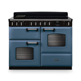 RANGEMASTER CLDLO110EIPSTB/CM1 Classic Deluxe 110cm OC Induction Stone Blue/Chrome