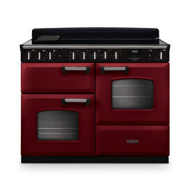Rangemaster Classic Deluxe 110cm OC Induction Bordeaux/Chrome CLDLO110EIPBOR/CM1