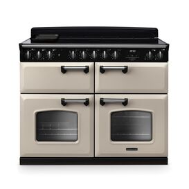 RANGEMASTER CLDLB110EIPPCR/CM1 Classic Deluxe 110cm BC Induction Pale Cream/Chrome