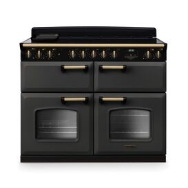 RANGEMASTER CLDLB110EIPSLT/AB1 Classic Deluxe 11cm BC Induction Slate/Antique Brass