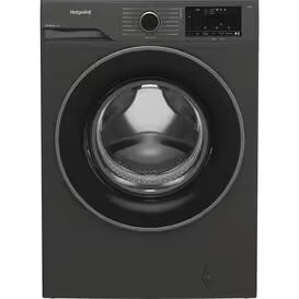 HOTPOINT HB103GCAREUK Freestanding 10KG Washing Machine - Grey