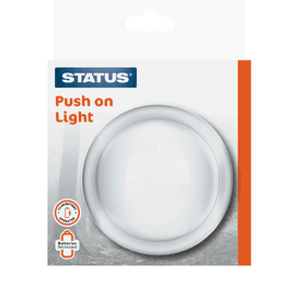 STATUS SPOL4 LED Circular Push On Light White