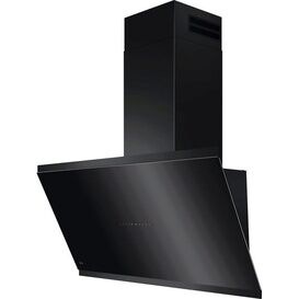 AEG GV77D91SB 7000 SilenceTech 90cm Angled Cooker Hood - Black