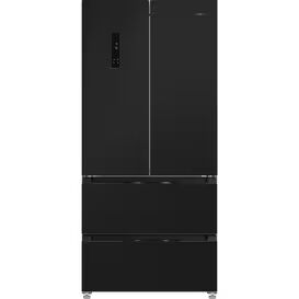 WHIRLPOOL WHG26513XK4UK Dual NoFrost American Fridge Freezer - Black