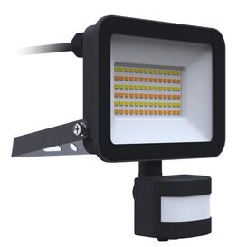 Rhine 3 50W LED Floodlight CCT 110 Degree PIR On-Off RHI350-SCT/S