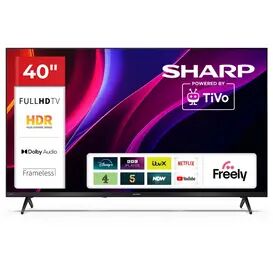 Sharp 2T-C40HE2245KB 40" Smart FHD LED Freely TV - Black