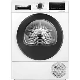 BOSCH WQG24502GB, Series 6 9kg Heat Pump Tumble Dryer - White