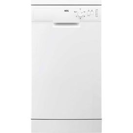 AEG FFX52507ZW 5000 AirDry Freestanding Slimline Dishwasher - White