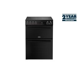 BELLING 444412058 Vision 60cm Electric Induction Double Oven Cook Black