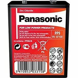 EVER READY Panasonic Zinc PP9 9v Battery