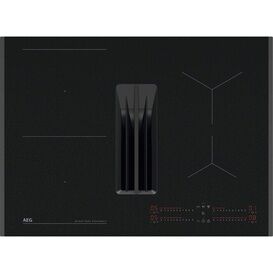 AEG TCH74B01FZ 6000 Induction 70cm Extractor Hob - Matte Black