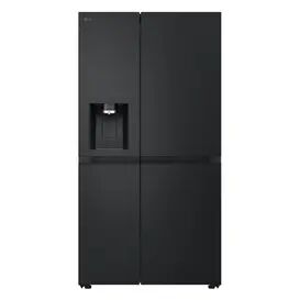 LG GSLE81EPBD 91.3cm Total No Frost American Fridge Freezer - Essence Matte Black