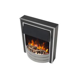 DIMPLEX 500000952 Skeldon Optiflame XHD Inset Fire - Black/Chrome