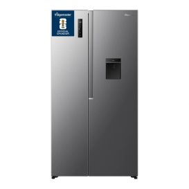 FRIDGEMASTER MS91558DES 91.1cm American Fridge Freezer Silver