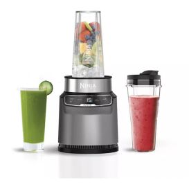 Ninja BN500UK Motorised Compact Blender with Auto-iQ – Dark Grey