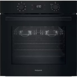 HOTPOINT HO455HZBUK Class 2 Built-In Single Fan Oven - Black