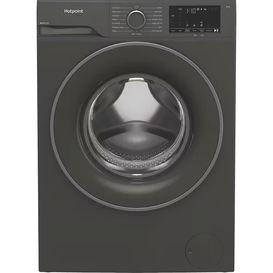 HOTPOINT H101GANTISTAINUK Freestanding 10kg 1400 Spin Washing Machine - Graphite
