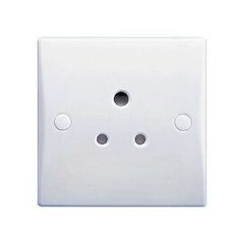 GET Ultimate 1G 5A Round Pin Unswitched Socket