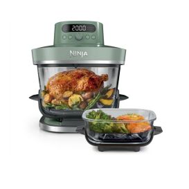 NINJA AS090UKGN CRISPi PRO 5-in-1 Glass Air Fryer - Green
