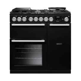 RANGEMASTER NEX90DFPCBL/CM1 New Nexus 90 Charcoal Black Dual Fuel