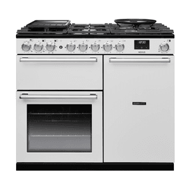 RANGEMASTER NEX100DFPWHT/CM1 New Nexus 100 White Dual Fuel