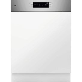 AEG GT6200B2SNM 6000 Semi-Integrated SmartSelect 14PS Dishwasher