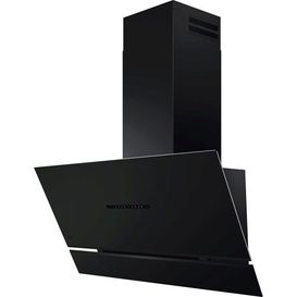 AEG NDV9791AT 9000 Series 90cm AutoSense Angled Cooker Hood - Black