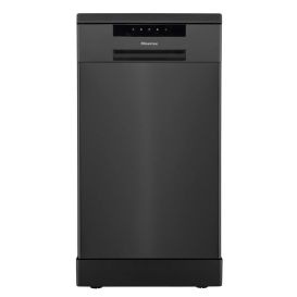 Hisense Slimline Dishwasher - Black - 10 Place Settings HS523E15BUK
