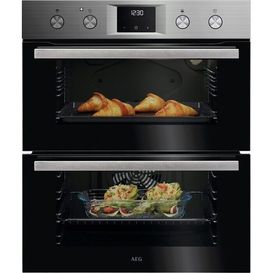 AEG OU5NU20M 600 Series Built-Under Electric Double Oven Stainless Steel