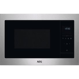 AEG MSE2547DBM 25L Built-In Microwave With Grill- Stainless Steel